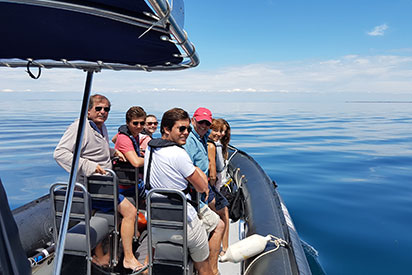 Transfert taxi bateau Belle-Île Quiberon — Ponant Express